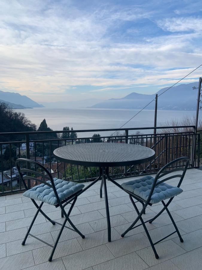 Casa Colmegna Mit Traumhaften See- Und Bergblick 勒威诺 外观 照片
