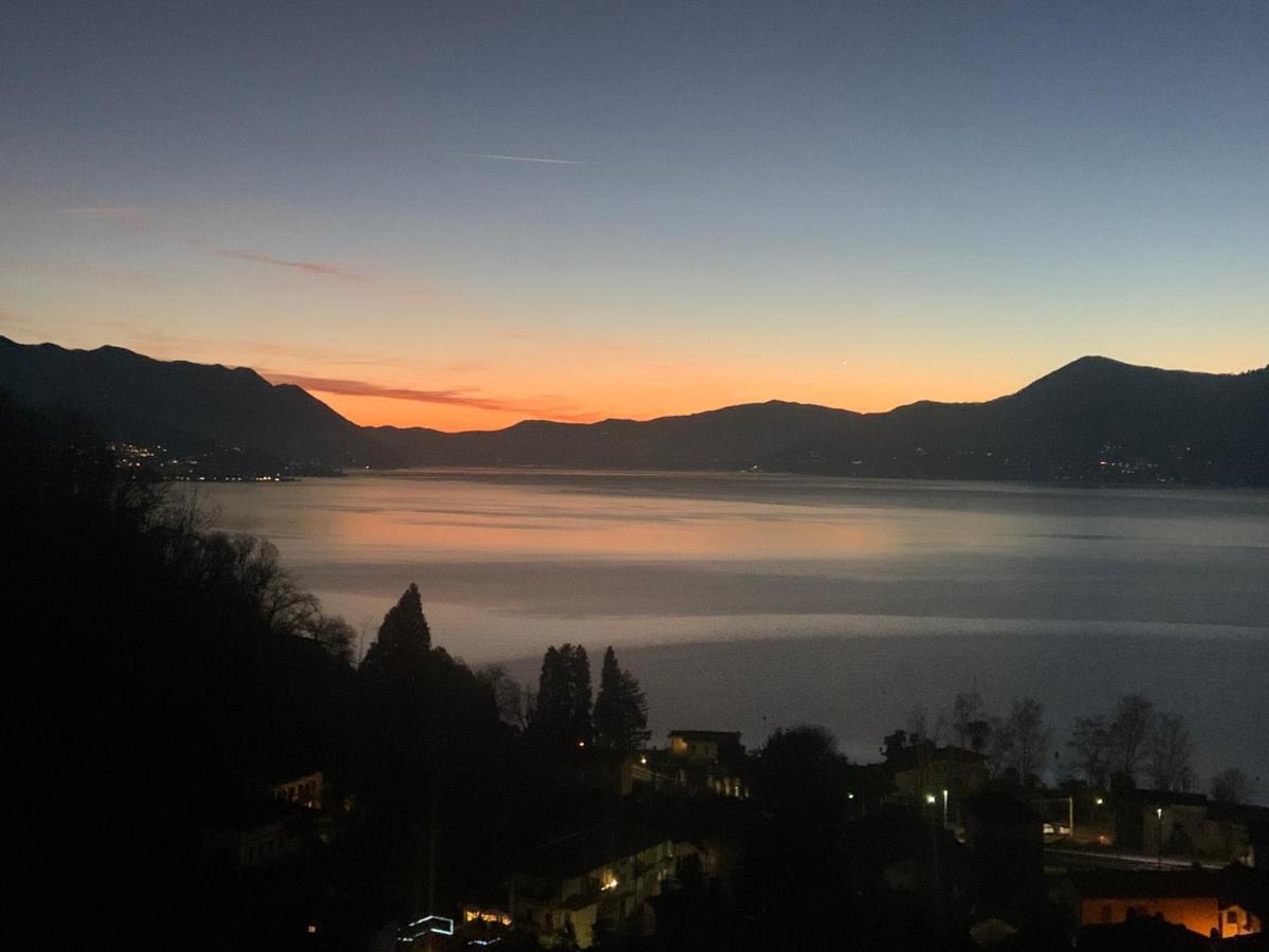 Casa Colmegna Mit Traumhaften See- Und Bergblick 勒威诺 客房 照片