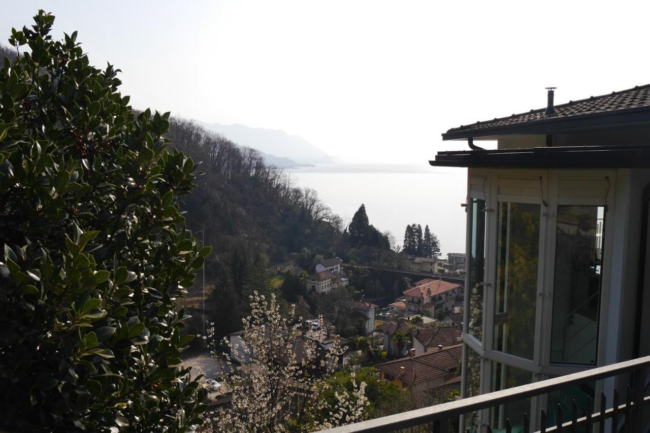 Casa Colmegna Mit Traumhaften See- Und Bergblick 勒威诺 外观 照片