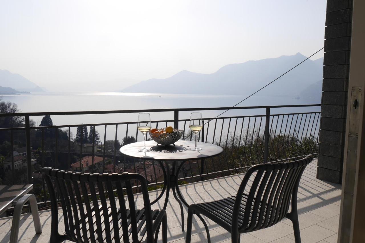 Casa Colmegna Mit Traumhaften See- Und Bergblick 勒威诺 外观 照片