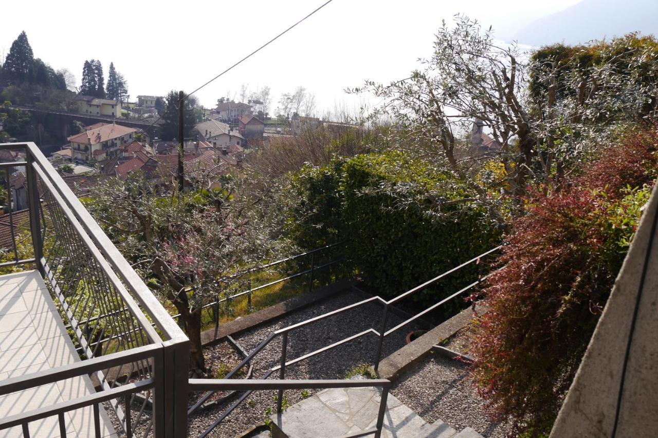 Casa Colmegna Mit Traumhaften See- Und Bergblick 勒威诺 外观 照片