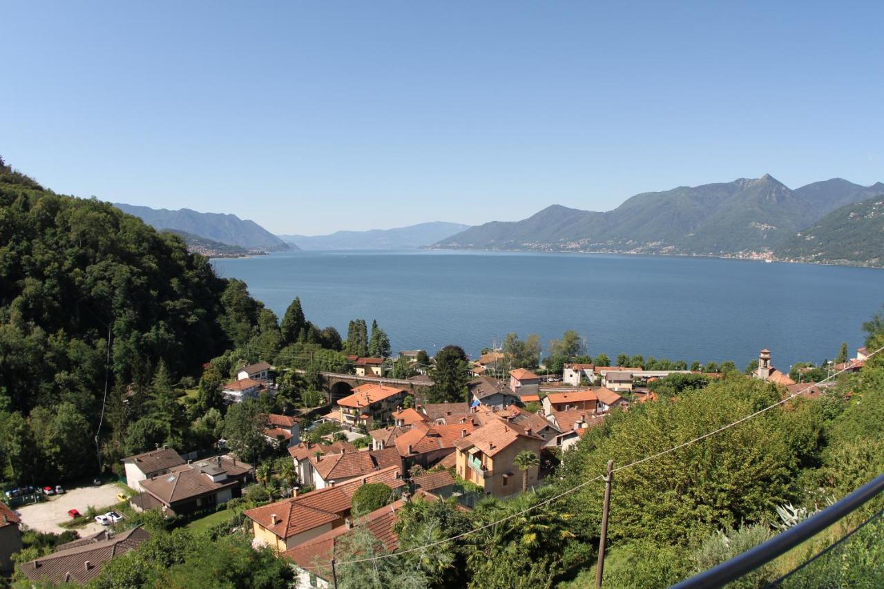 Casa Colmegna Mit Traumhaften See- Und Bergblick 勒威诺 外观 照片