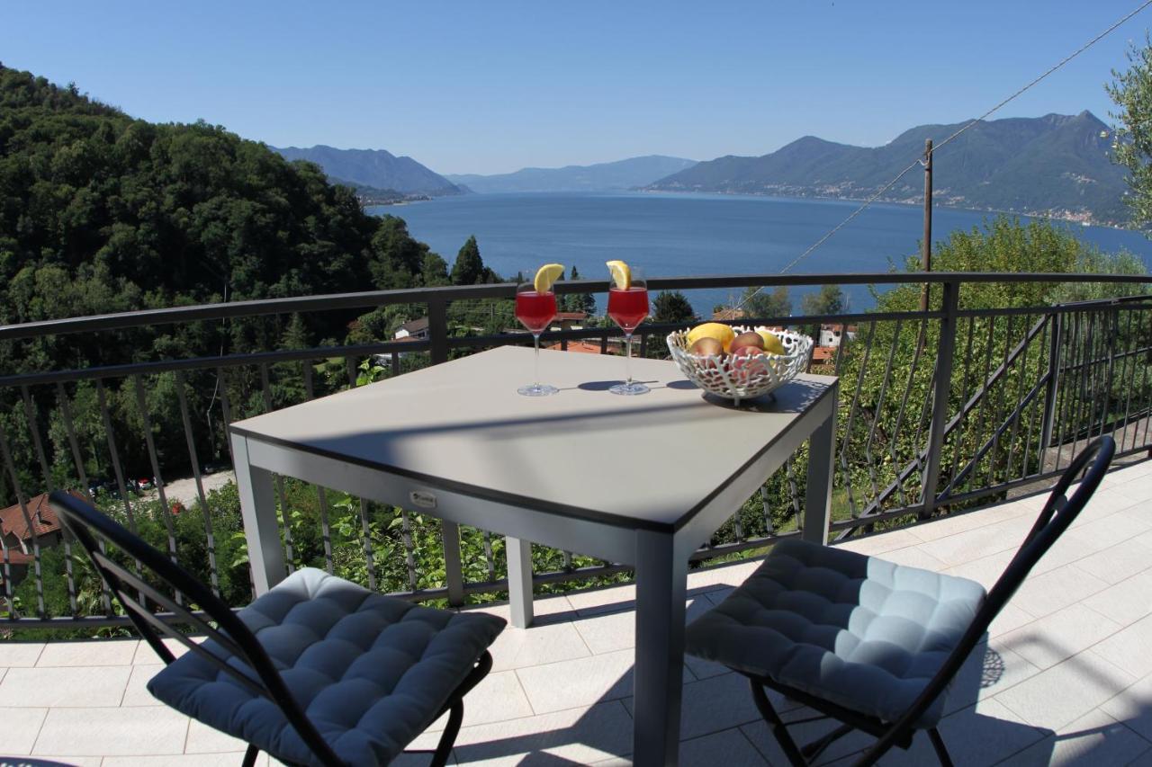 Casa Colmegna Mit Traumhaften See- Und Bergblick 勒威诺 外观 照片